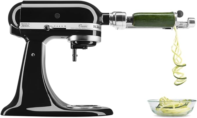 KitchenAid Classic Series 4.5 Quart Tilt-Head Stand Mixer K45SS, Onyx Black 10 Speeds, Durable Metal construction, 59 Touchpoints for Thorough Mixing, Compatible with KitchenAid Attachments